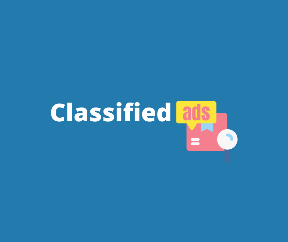 Classified Ads (31st May 2023)